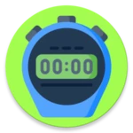 simple stopwatch android application logo